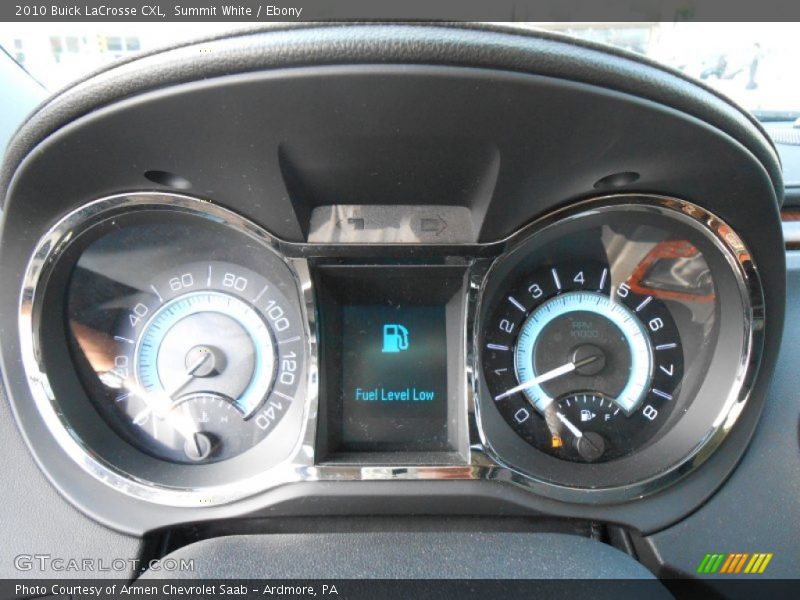  2010 LaCrosse CXL CXL Gauges