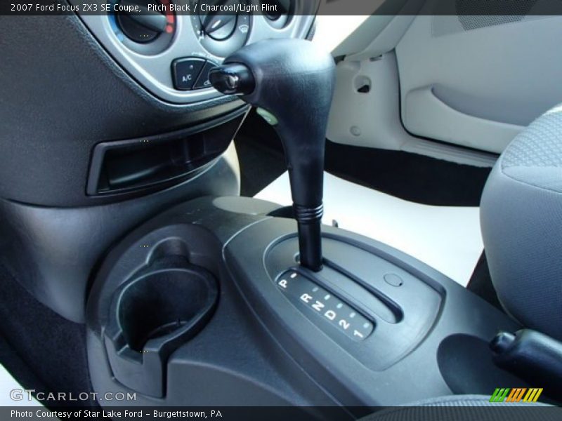 Pitch Black / Charcoal/Light Flint 2007 Ford Focus ZX3 SE Coupe