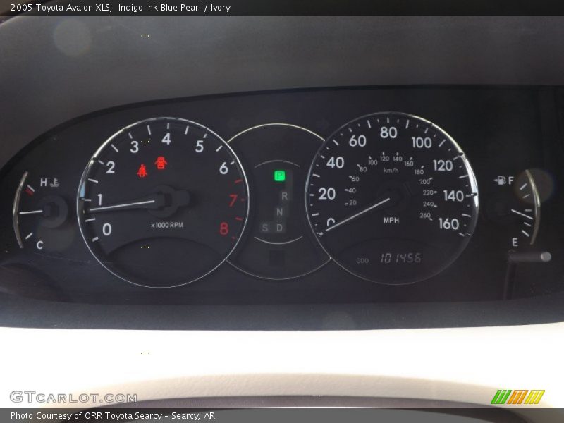 Indigo Ink Blue Pearl / Ivory 2005 Toyota Avalon XLS