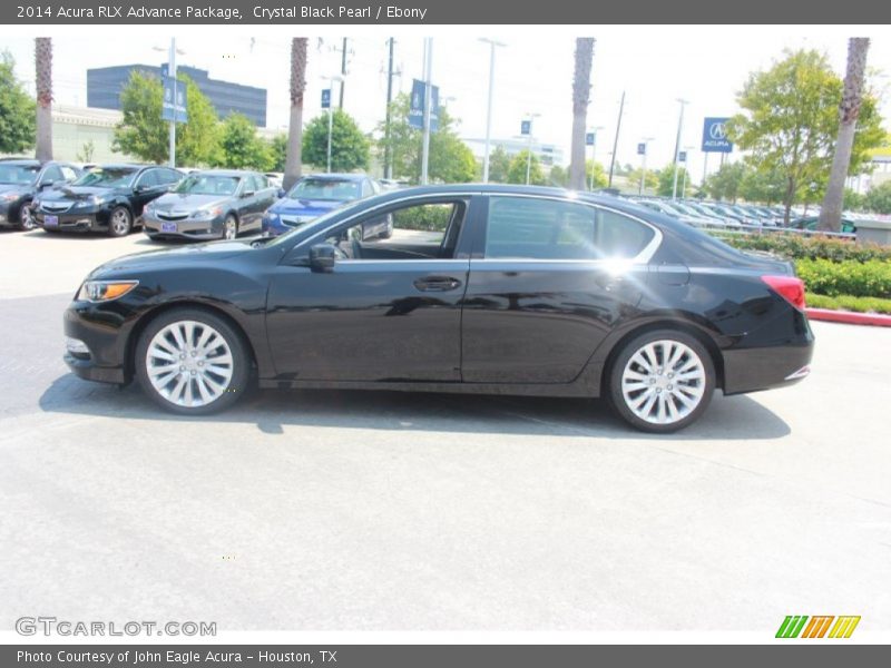 Crystal Black Pearl / Ebony 2014 Acura RLX Advance Package