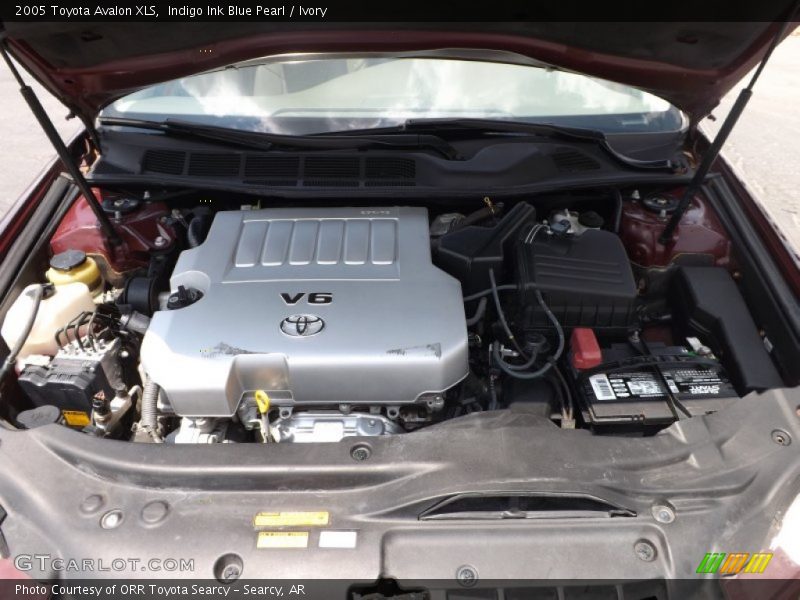 Indigo Ink Blue Pearl / Ivory 2005 Toyota Avalon XLS