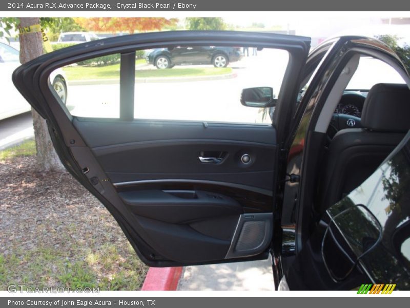 Crystal Black Pearl / Ebony 2014 Acura RLX Advance Package
