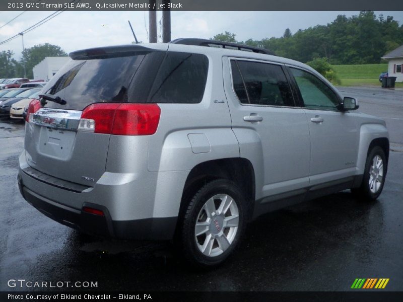 Quicksilver Metallic / Jet Black 2013 GMC Terrain SLE AWD