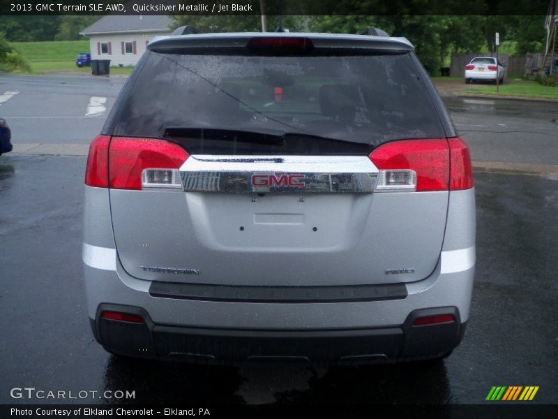 Quicksilver Metallic / Jet Black 2013 GMC Terrain SLE AWD