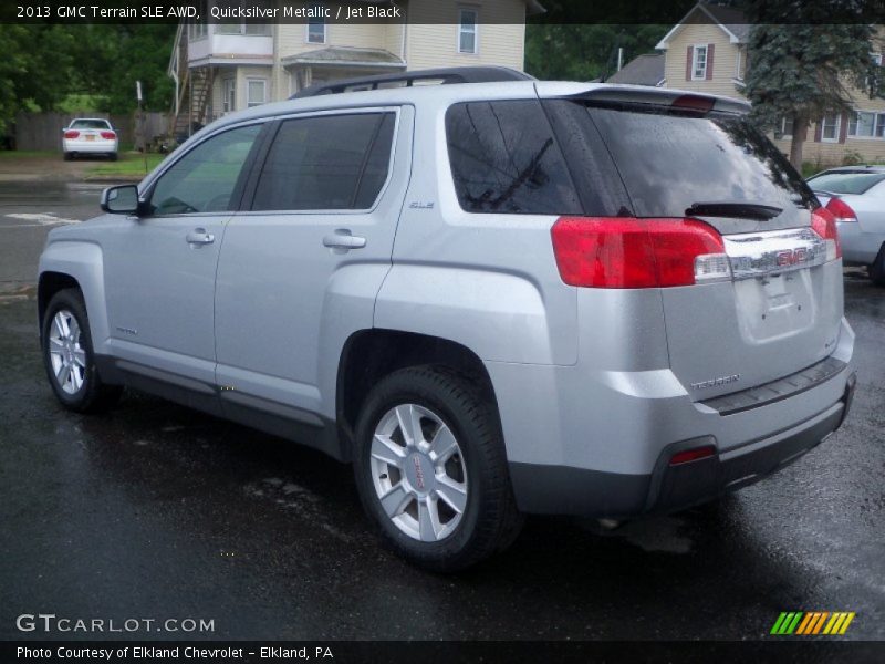 Quicksilver Metallic / Jet Black 2013 GMC Terrain SLE AWD