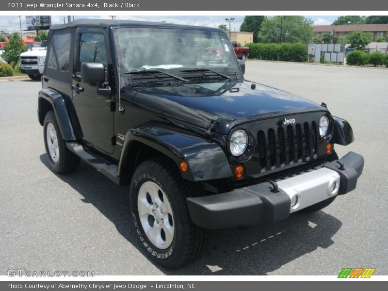 Black / Black 2013 Jeep Wrangler Sahara 4x4
