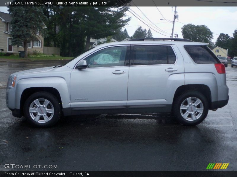 Quicksilver Metallic / Jet Black 2013 GMC Terrain SLE AWD