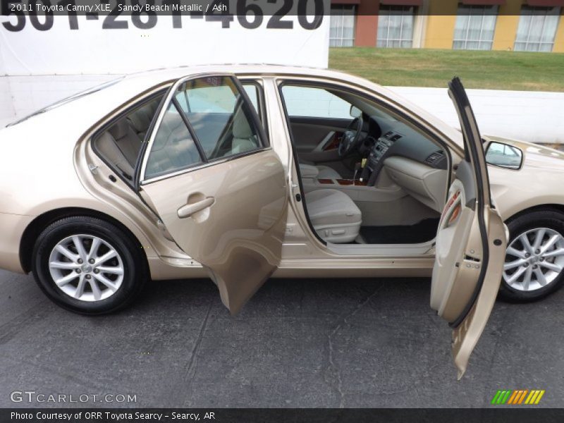 Sandy Beach Metallic / Ash 2011 Toyota Camry XLE