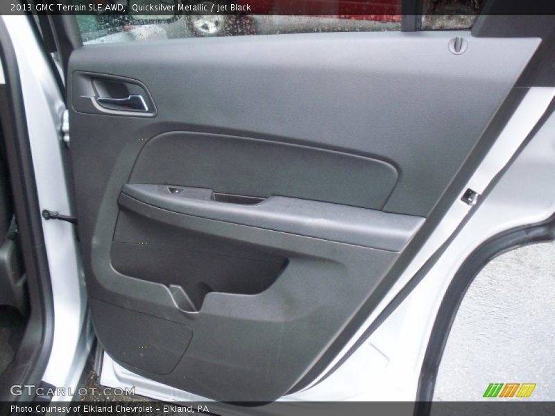 Quicksilver Metallic / Jet Black 2013 GMC Terrain SLE AWD