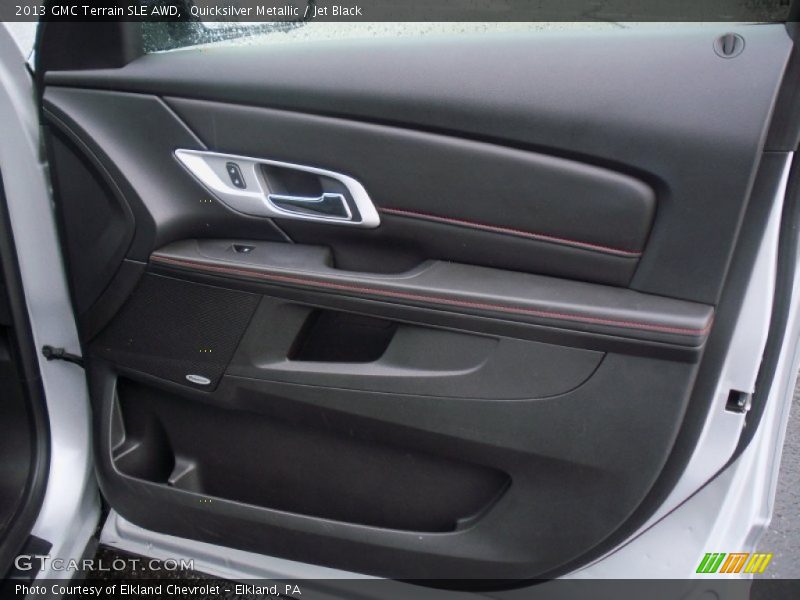 Quicksilver Metallic / Jet Black 2013 GMC Terrain SLE AWD