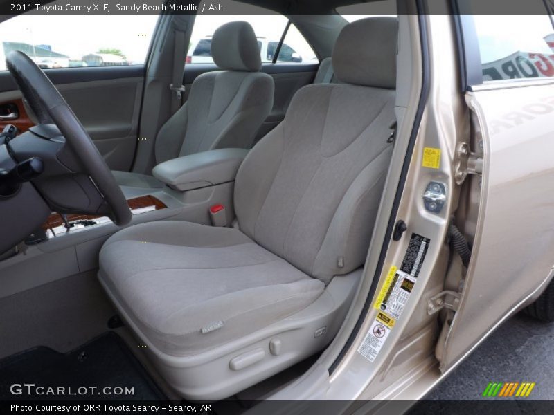 Sandy Beach Metallic / Ash 2011 Toyota Camry XLE