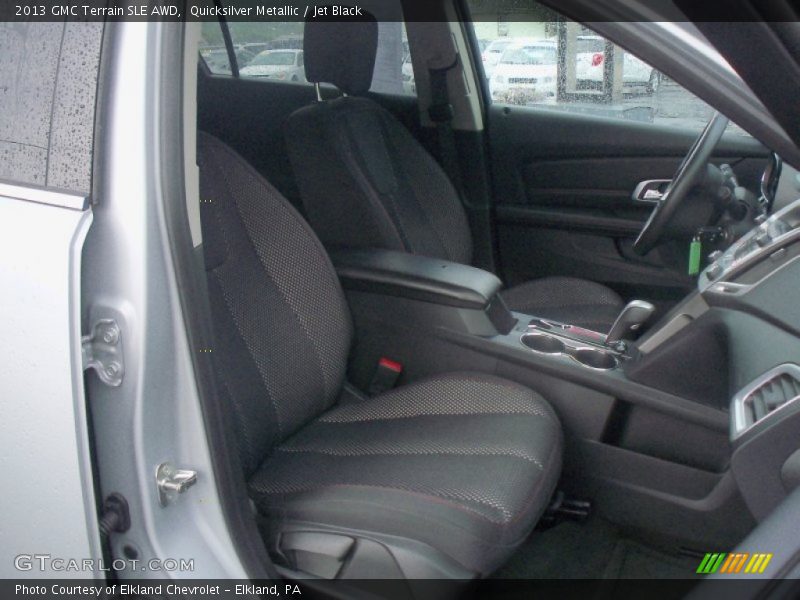 Quicksilver Metallic / Jet Black 2013 GMC Terrain SLE AWD