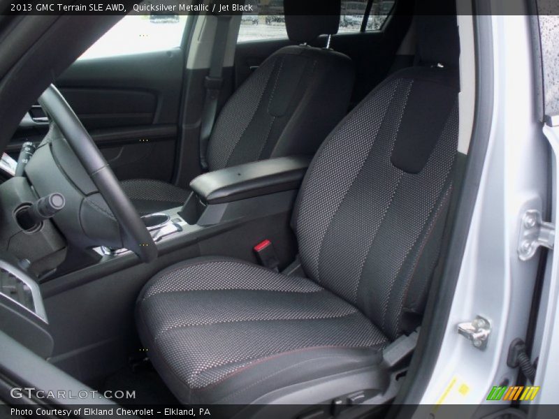 Quicksilver Metallic / Jet Black 2013 GMC Terrain SLE AWD