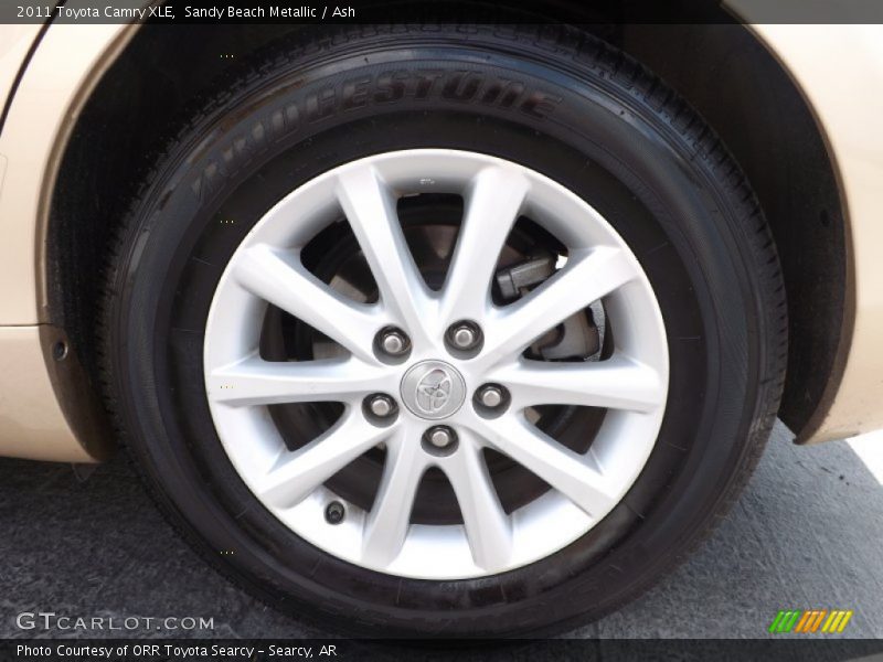 Sandy Beach Metallic / Ash 2011 Toyota Camry XLE