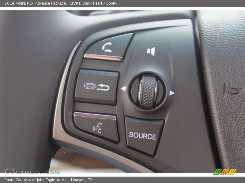 Crystal Black Pearl / Ebony 2014 Acura RLX Advance Package