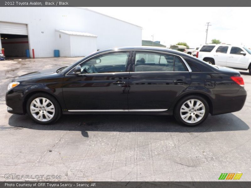 Black / Black 2012 Toyota Avalon