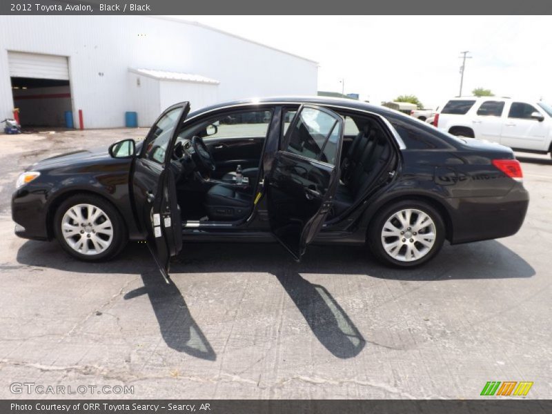 Black / Black 2012 Toyota Avalon