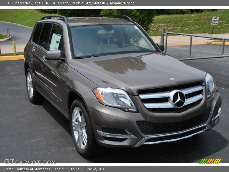 Pebble Grey Metallic / Almond/Mocha 2013 Mercedes-Benz GLK 350 4Matic