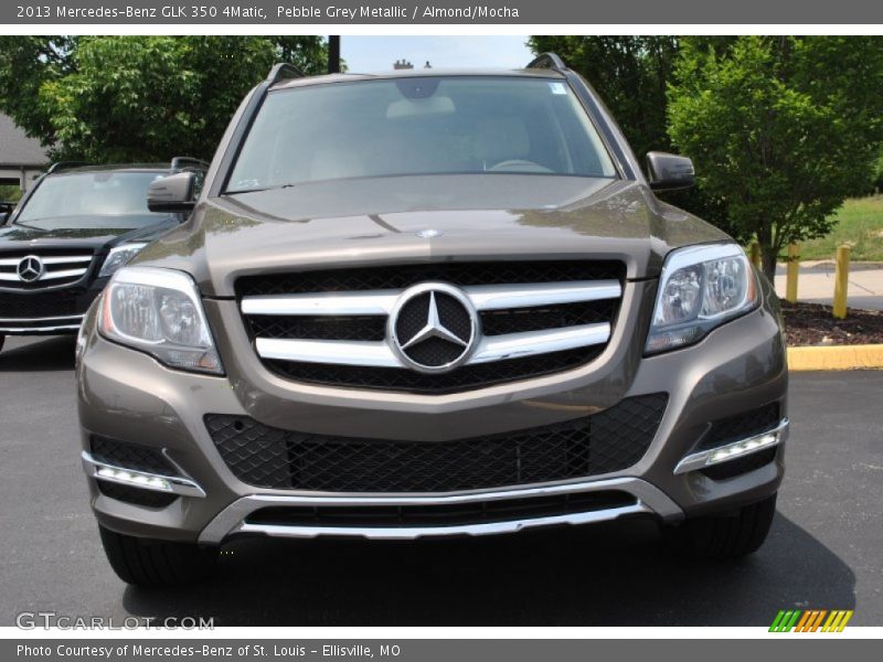 Pebble Grey Metallic / Almond/Mocha 2013 Mercedes-Benz GLK 350 4Matic