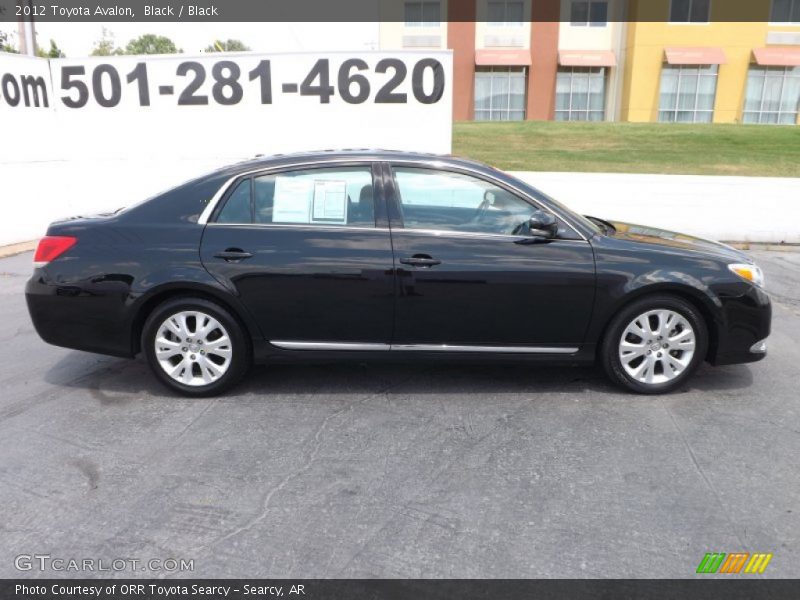 Black / Black 2012 Toyota Avalon