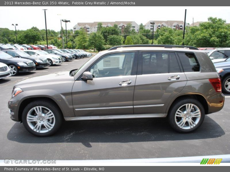 Pebble Grey Metallic / Almond/Mocha 2013 Mercedes-Benz GLK 350 4Matic