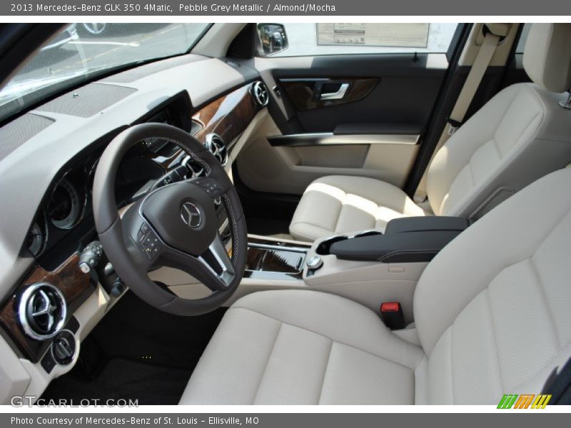 Pebble Grey Metallic / Almond/Mocha 2013 Mercedes-Benz GLK 350 4Matic
