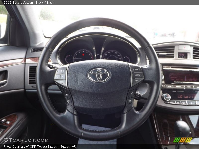 Black / Black 2012 Toyota Avalon