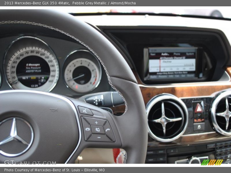 Pebble Grey Metallic / Almond/Mocha 2013 Mercedes-Benz GLK 350 4Matic