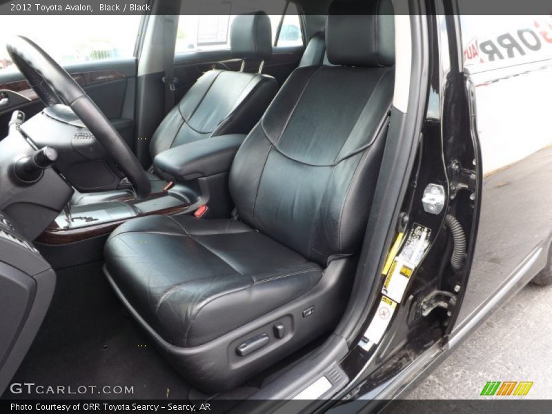 Black / Black 2012 Toyota Avalon
