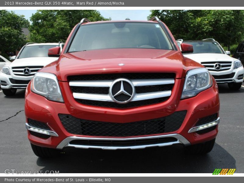 Mars Red / Almond/Mocha 2013 Mercedes-Benz GLK 350 4Matic