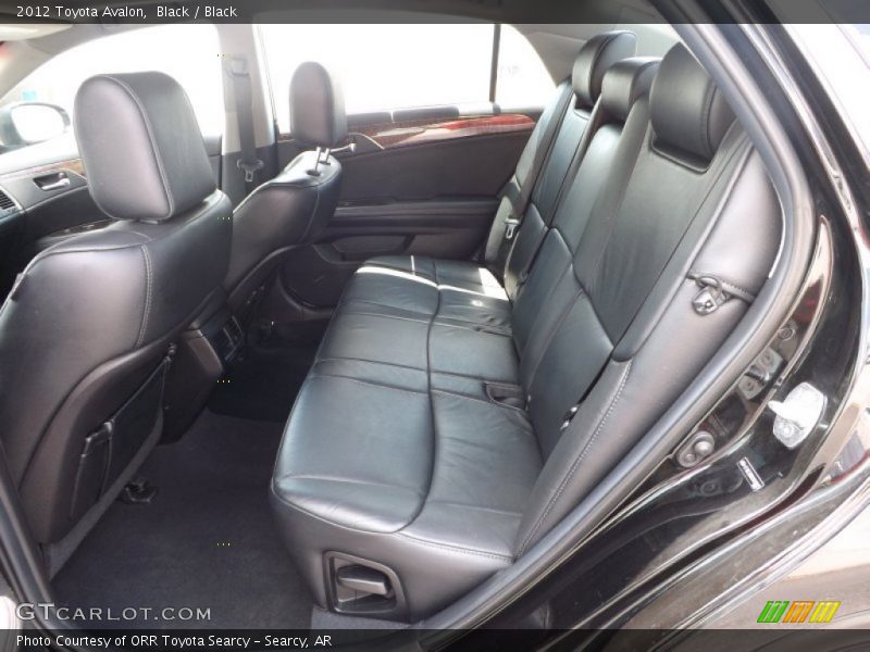 Black / Black 2012 Toyota Avalon
