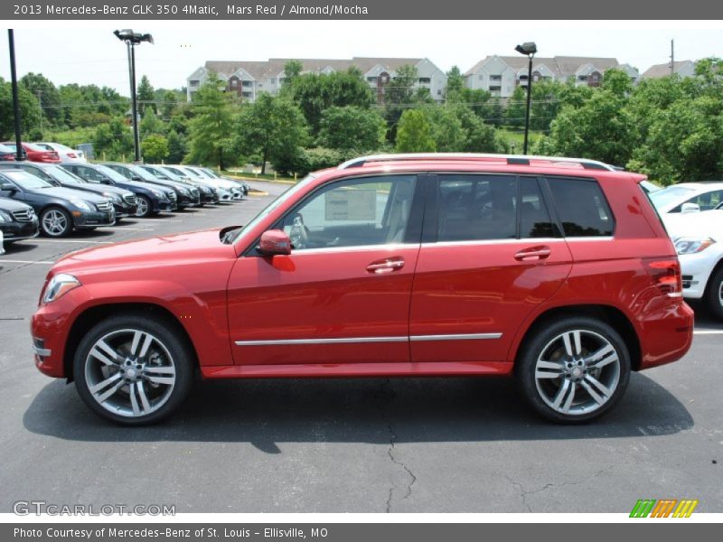 Mars Red / Almond/Mocha 2013 Mercedes-Benz GLK 350 4Matic