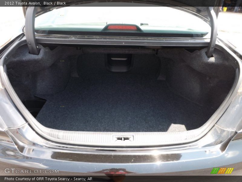 Black / Black 2012 Toyota Avalon