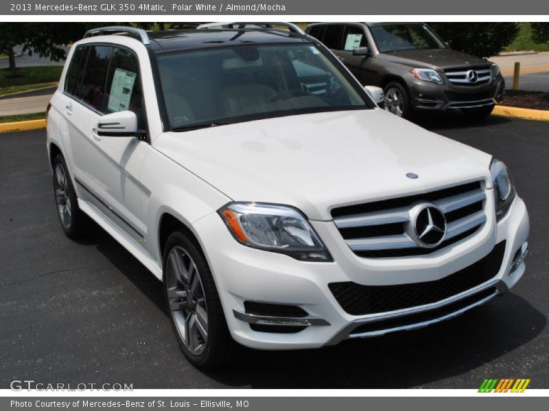 Polar White / Almond/Mocha 2013 Mercedes-Benz GLK 350 4Matic