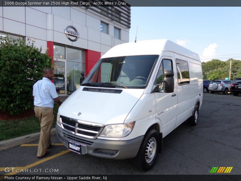 Arctic White / Gray 2006 Dodge Sprinter Van 2500 High Roof Cargo
