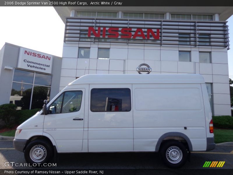 Arctic White / Gray 2006 Dodge Sprinter Van 2500 High Roof Cargo