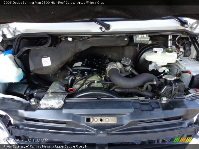 Arctic White / Gray 2006 Dodge Sprinter Van 2500 High Roof Cargo