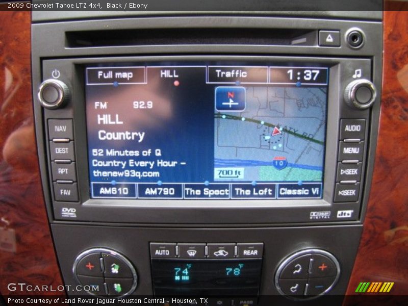 Black / Ebony 2009 Chevrolet Tahoe LTZ 4x4