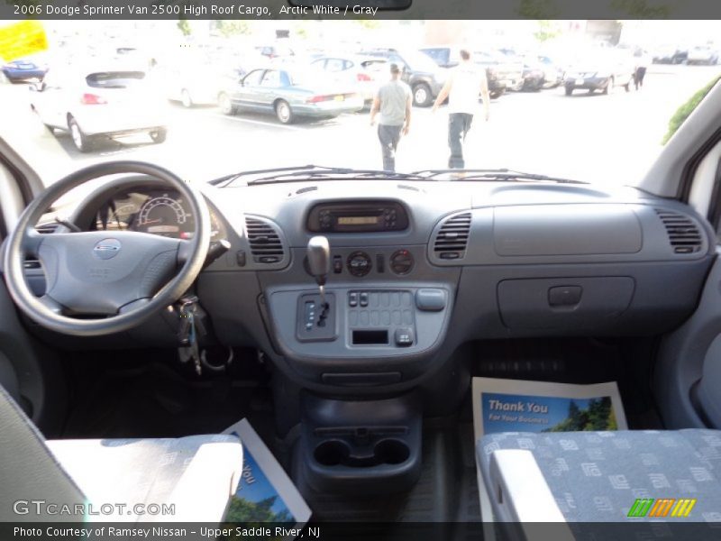 Arctic White / Gray 2006 Dodge Sprinter Van 2500 High Roof Cargo