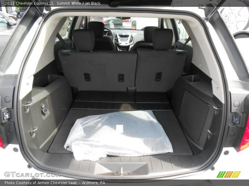 Summit White / Jet Black 2013 Chevrolet Equinox LS