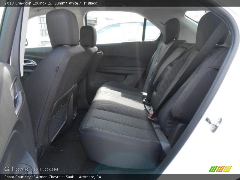 Summit White / Jet Black 2013 Chevrolet Equinox LS