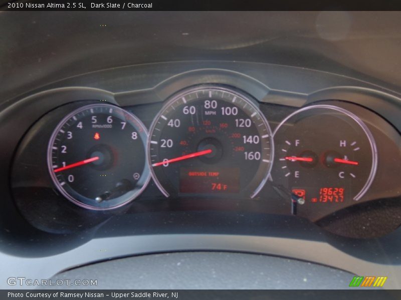 Dark Slate / Charcoal 2010 Nissan Altima 2.5 SL
