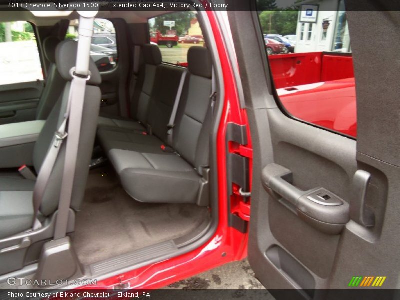 Victory Red / Ebony 2013 Chevrolet Silverado 1500 LT Extended Cab 4x4