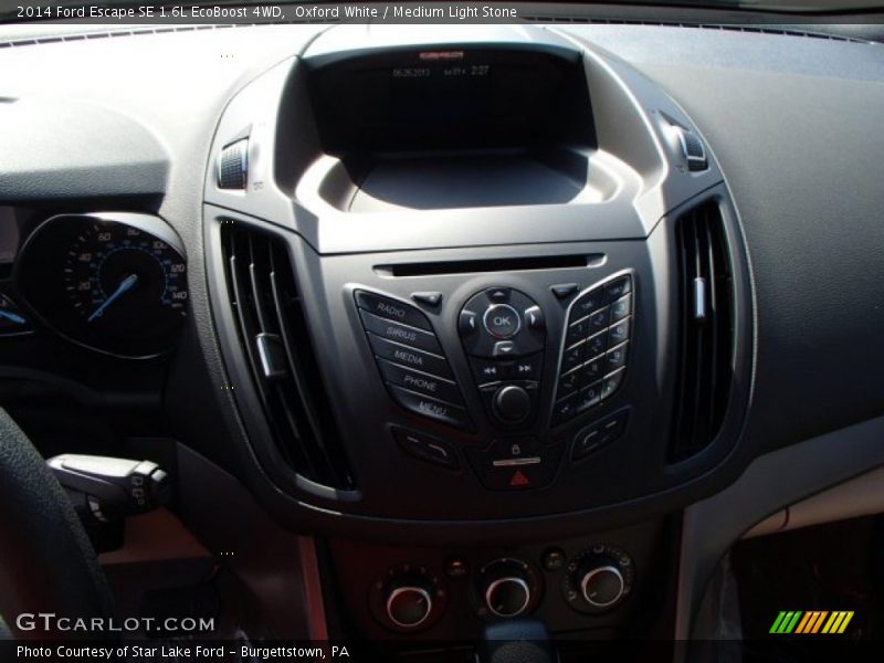 Oxford White / Medium Light Stone 2014 Ford Escape SE 1.6L EcoBoost 4WD