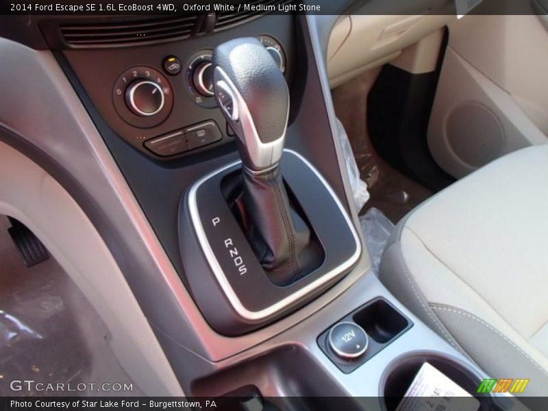 Oxford White / Medium Light Stone 2014 Ford Escape SE 1.6L EcoBoost 4WD