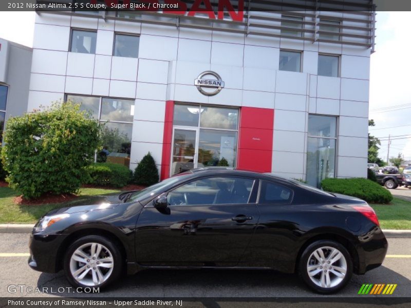 Super Black / Charcoal 2012 Nissan Altima 2.5 S Coupe