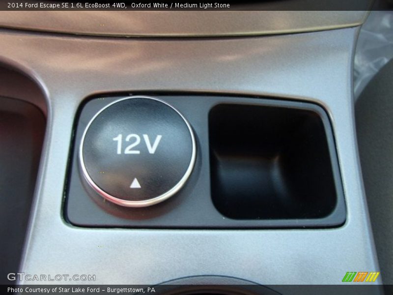 Oxford White / Medium Light Stone 2014 Ford Escape SE 1.6L EcoBoost 4WD