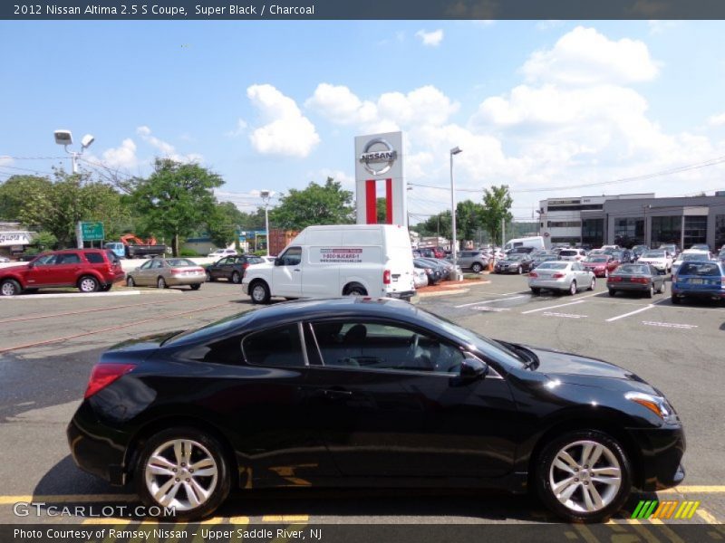 Super Black / Charcoal 2012 Nissan Altima 2.5 S Coupe
