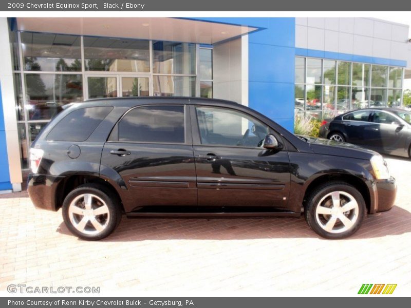 Black / Ebony 2009 Chevrolet Equinox Sport