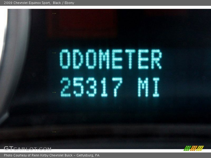 Black / Ebony 2009 Chevrolet Equinox Sport